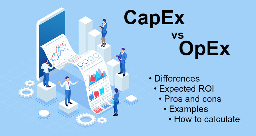 Differences between CapEx and OpEx