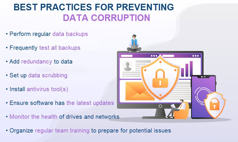 Data corruption prevention best practices