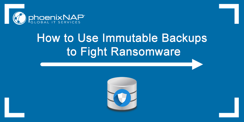 Learn how to use immutable backups to fight ransomware.