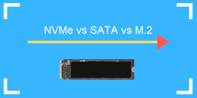 NVMe vs SATA storage compared
