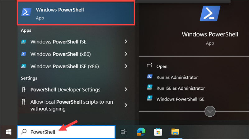 Access PostgreSQL database using Windows Powershell.