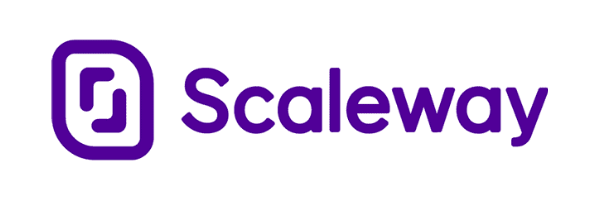 Scaleway logo.